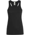 01826 Lds Justin SOL'S Ladies Justin Vest Black colour image